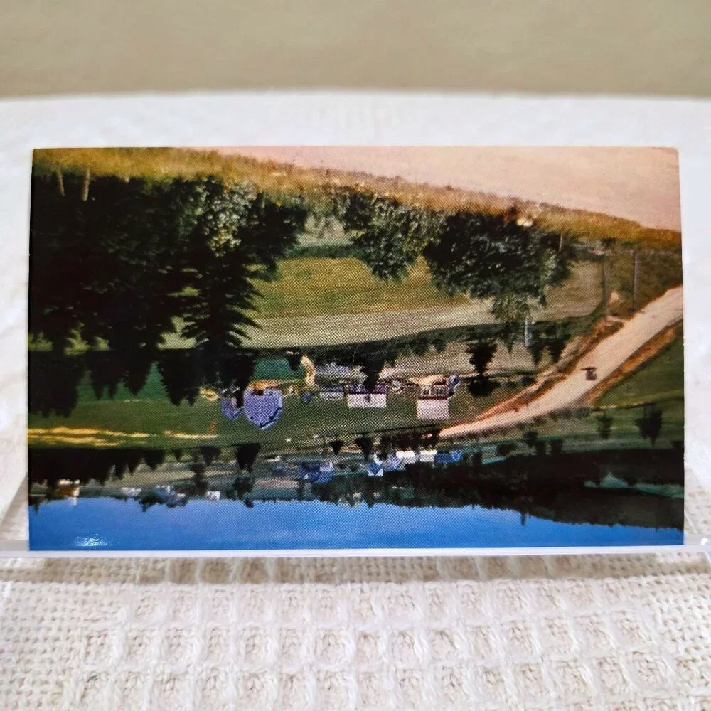 Vintage Farm on Prince Edward Island Canada Life Living Town Postcard UNP